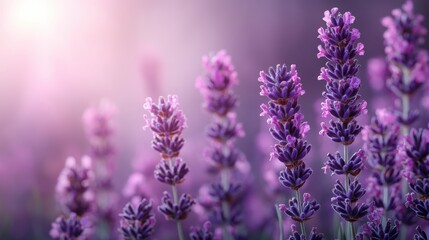 Flat muted lavender background with a subtle purple tone 