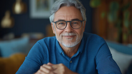 portrait of senior man