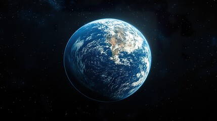 Earth from Space A Full Shot of Our Planet