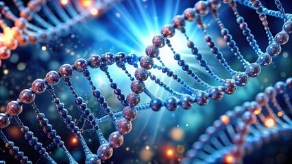 Abstract background of DNA sequence