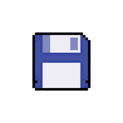floppy disk icon pixel