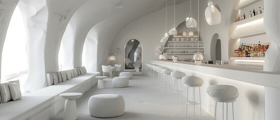 Beach bar  Interior design