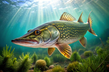 Fototapeta premium Northern pike