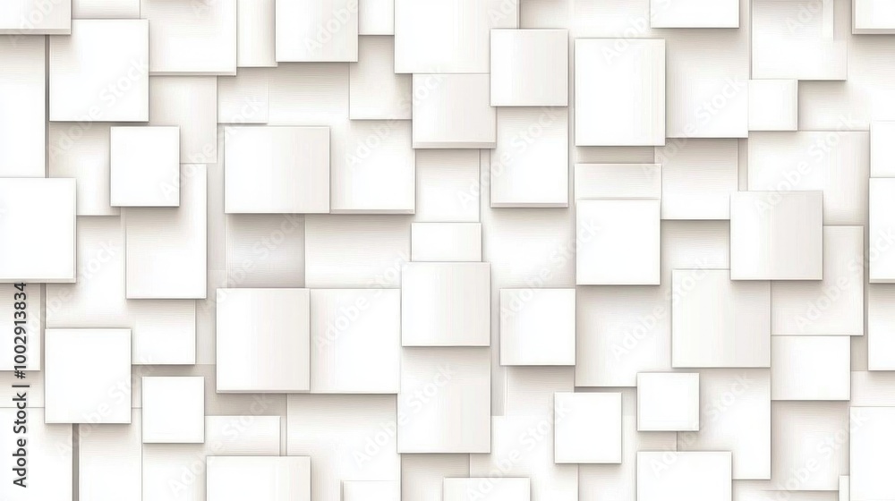 Poster a stunning display of floating cubes showcasing digital innovation in modern architecture with soft 