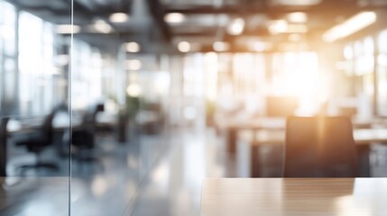 Modern Office Space with Bright Natural Light