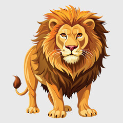 Lion vector image illustration and artwork