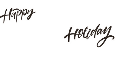 Stylish and Handwritten Holiday Typography Designed for Celebrations and Gatherings