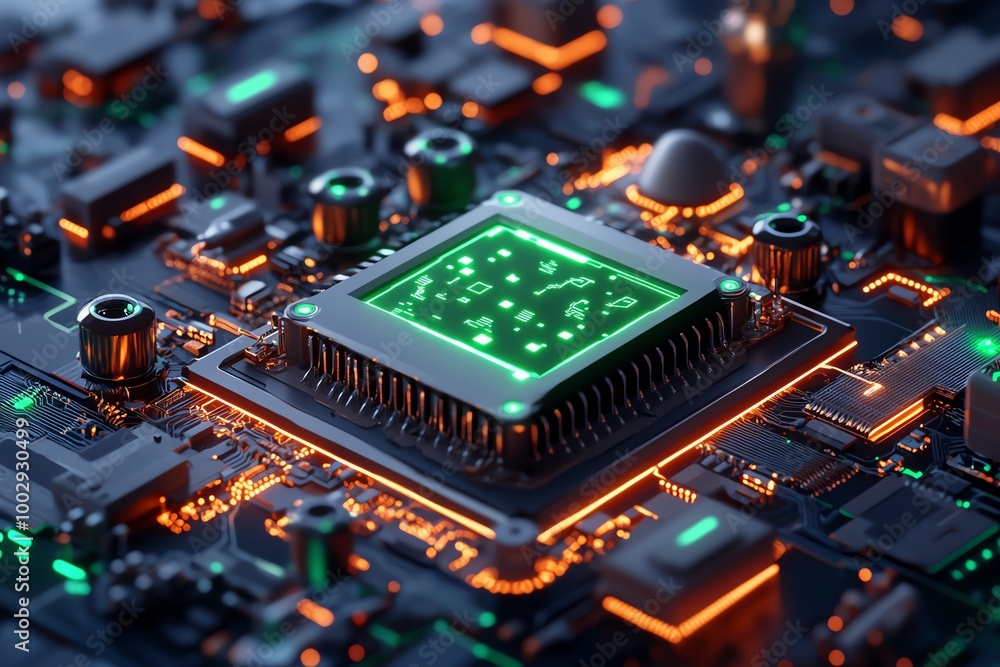 Poster A high-tech cityâ€™s network being ethically hacked, with advanced AI and holographic systems glowing with green alerts as the hacker analyzes vulnerabilities