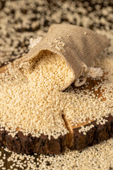 white sesame seeds for use in cooking