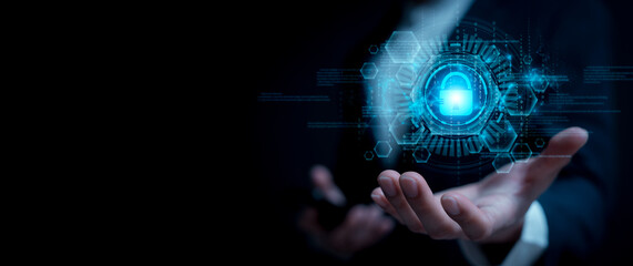 cybersecurity for business managed the document privacy to protection online data by lock icon virtual screen technology,protecting personal data on laptops interfaces prevent mail from scammer hacker