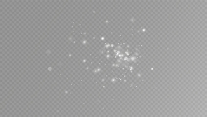 Glow light effect. Vector illustration. Christmas flash. dust  © blagorodez