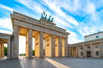 Obraz premium Berlin, Brandenburger Tor, a landmark of Berlin