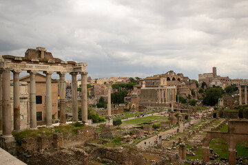 Naklejka premium Forum Romanum Rome Italy