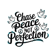 Typography on yoga and meditation vector illustrations for t-shirts design