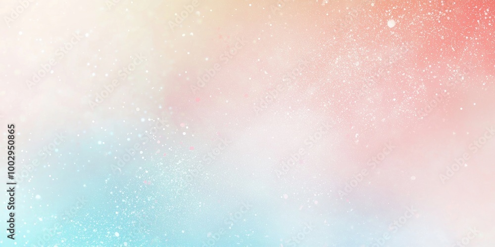 Poster abstract background in soft pastel colors with a sparkling glitter effect, ideal for adding a touch 