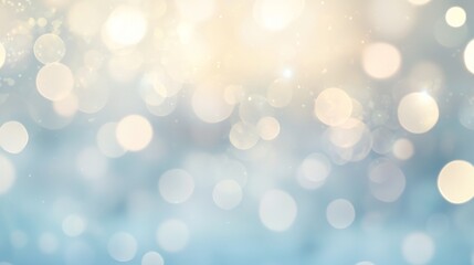 Fototapeta premium Abstract blurred glittering shine background with sparkling glittering particles, ideal for christmas, new year, wedding, birthday, anniversary or any other backgrounds