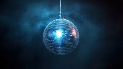 Fototapeta premium Disco Ball with Reflections and Light Play