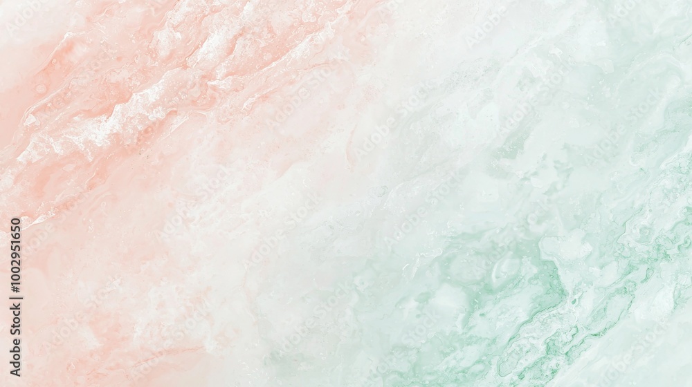 Poster captivating green and pink marble textures create a modern abstract pattern, perfect for enhancing h