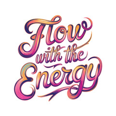 Typography on yoga and meditation vector illustrations for t-shirts design