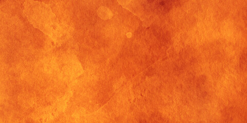 The pattern yellow wall texture of surface watercolor background. Seamless vintage light soft orange watercolor acrylic concrete surface texture. light Vintage yellow cement texture background. 