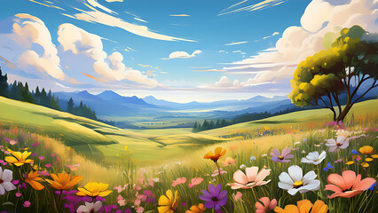 flower meadow
