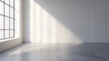 Obraz premium Modern Office Space with Natural Light and Minimalist Design