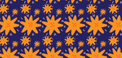 pattern with stars