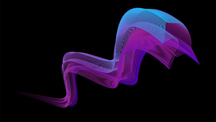 abstract purple fractal