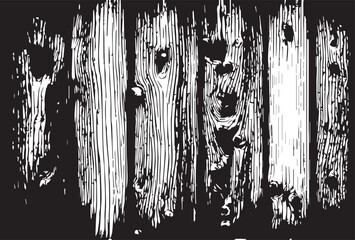 Old Weathered Rotten Cracked Square Timber Bollard, Bleached and Stained Blue, Vignette, Grunge Surface Texture Detail.