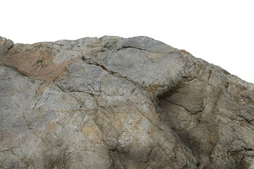 rock isolated transparency background.