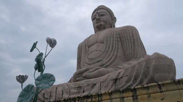 80 Feet Buddha, Bodh Gaya, Bihar, India