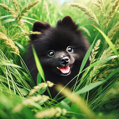 Adorable Pomeranian Puppies in Fun and Playful Moments &ndash; Caf&eacute;, Makeup, Nature, Beach, and Home Adventures