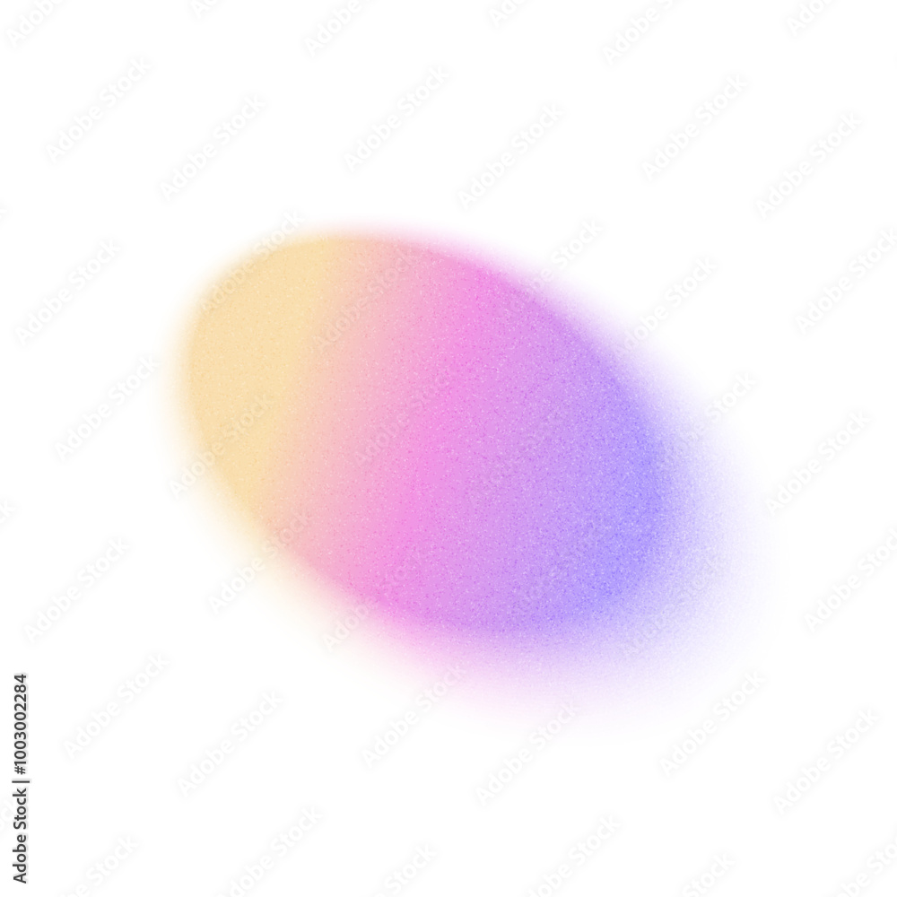Poster purple and yellow color circle gradient noise gradation. abstract violet pink colorful watercolor bl