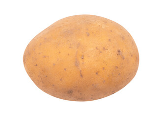 透明な背景にジャガイモ
