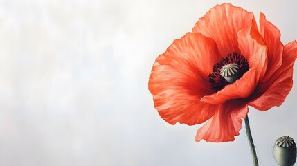 Orange Pencil Hand Painting Scribbles, Flowers, Poppy, Orchid, Rose, Abstract Image, Texture, Pattern Background, Wallpaper, Cover and Screen of Smartphone, PC, Laptop, 9:16 and 16:9 Format