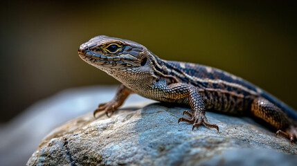 Naklejka premium lizard, reptile
