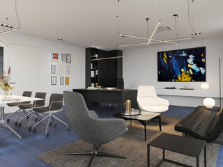 interior of a office