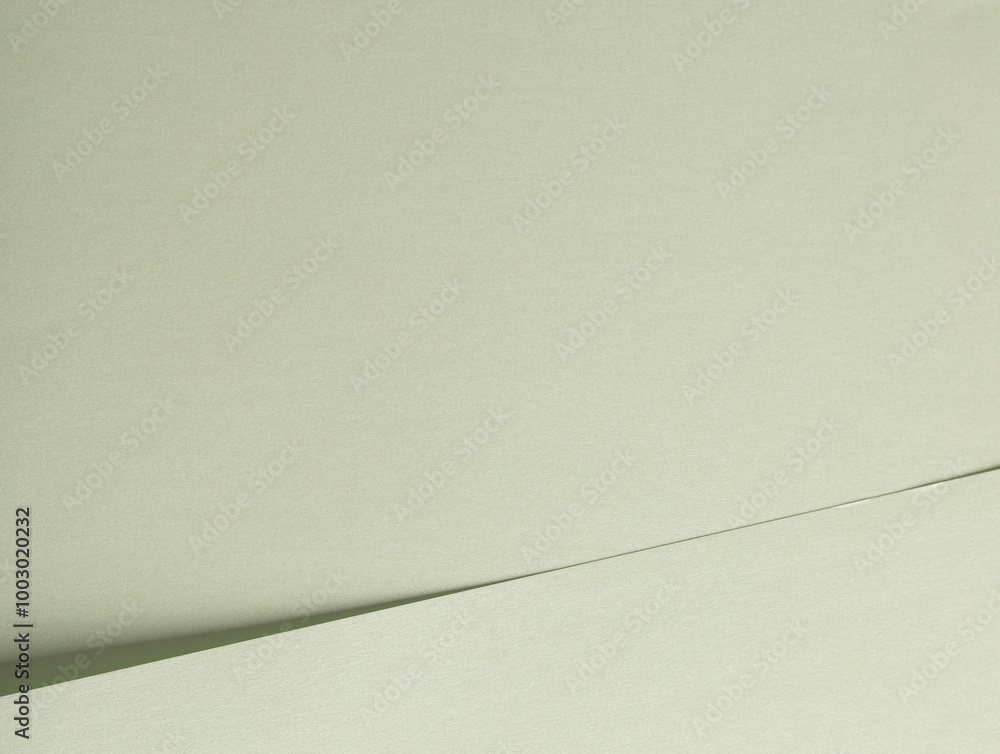 Poster paper with a delicate, soft texture in pale mint and frosted ivory green tones. the minimalist, mono