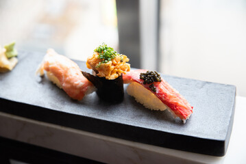 sushi, meal, food, sushi bar, cocktail bar, Japanese, Japanese food, rice, restaurant, fresh, salmon, cuisine, appetizer, dinner, tuna, fish, Japan, nigiri