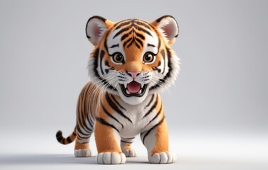 Obraz premium tiger cub