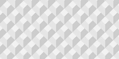 Vector geometric minimal cube hexagon surface texture design. white block and mete glossy thin smooth structure isometric grid banner and wallpaper.