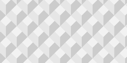 Fototapeta premium Vector geometric minimal cube hexagon surface texture design. white block and mete glossy thin smooth structure isometric grid banner and wallpaper.