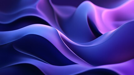 Obraz premium Abstract purple and blue shapes
