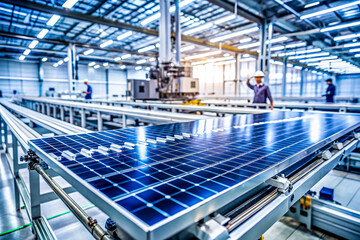 Professional Solar Panel Installation at Sunset  Sustainable Energy Solutions