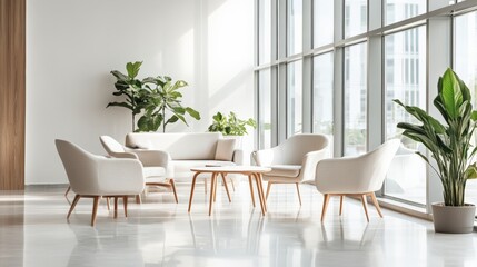 Soft and Relaxing Business Space for Professionals