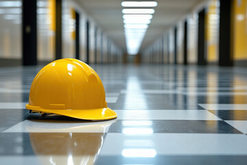 An organization's health and safety policy document outlining procedures for maintaining a safe workplace, emergency protocols, and employee training programs.