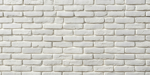 Fototapeta premium White Brick Wall Texture 