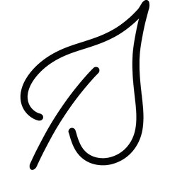 Leaf Icons. Leaf vector symbol. Leaf Shapes Collection. 