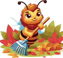 Create a Cute Insect silhouette vector style with a white background