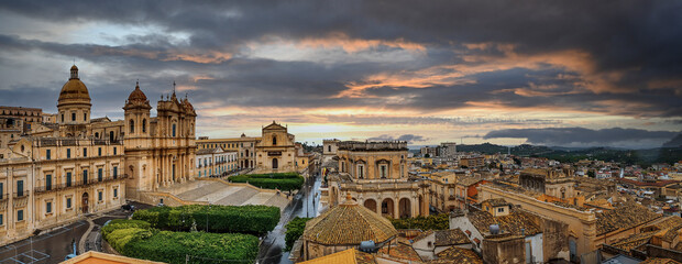 panorama di Noto Sicilia